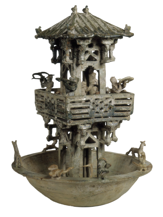 Tower Surrounded by a Moat