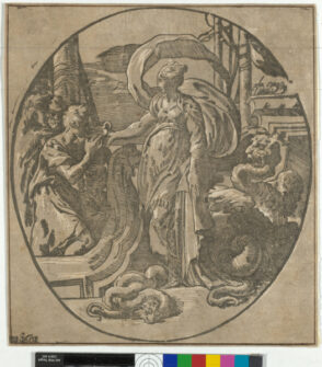 Circe offering drink to the companions of Ulysses