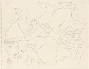 Study of the ‘Rape of Europa,’ after Noel-Nicholas Coypel