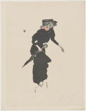 Woman with Umbrella (Femme au parapluie)