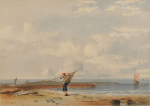 Fisherman on the Beach