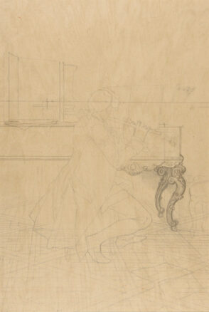 Musician Playing a Flute