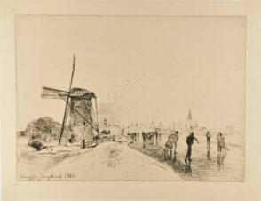 View of the City of Maaslins (Holland)