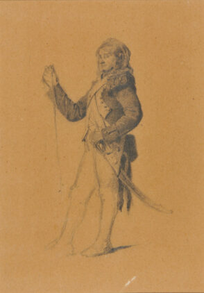 Man in Military Costume