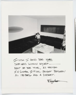 I wish I could see more softness within myself