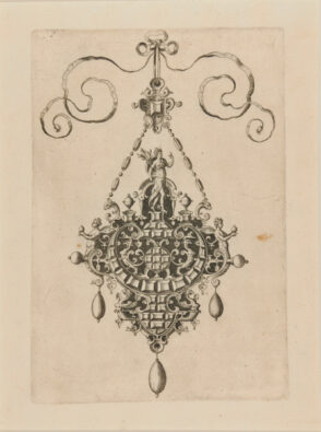 Plate from the series “Designs for Pendants”