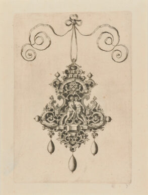 Plate from the series “Designs for Pendants”