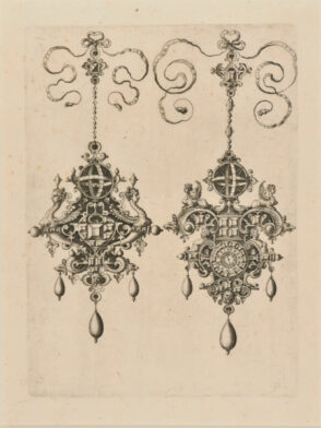 Plate from the series “Designs for Pendants”