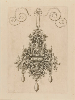 Plate from the series “Designs for Pendants”