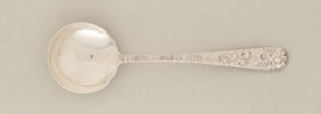“Repousse” Boullion Spoon