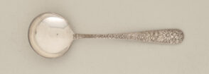 “Repousse” Boullion Spoon