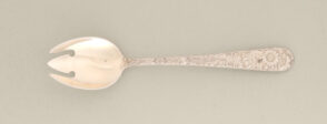 “Repousse” Ice Cream Fork
