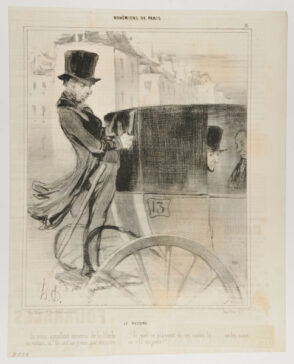 Le Recors. Ils nous appellent ennemis de la liberté….. de quoi se plaignent ils ces cadets là…. on les mène en voiture, et ils ont un groom par derrière…. en v’la un genre!.