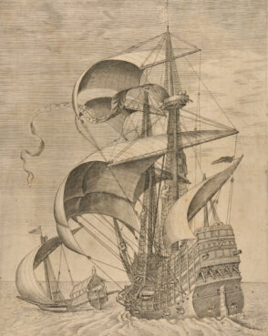 Man of War, Seen Half from the Left