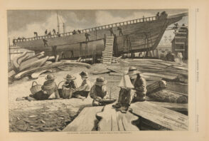 Ship-Building, Gloucester Harbor