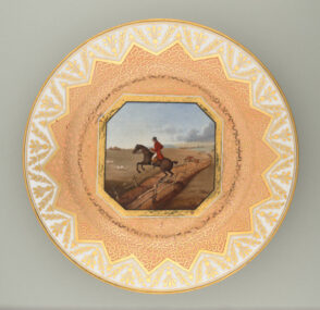 Plate: Going In and Out Clever