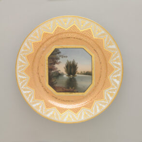 Plate: The Tomb of Rousseau