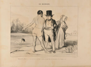 Pardon, Mr. le Maire!… pourriez – vous me faire le plaisir de me dire s’il est permis de se baigner ici?