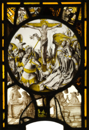 Crucifixion with Longinus Piercing Christ’s Side