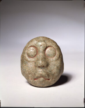 Costume Element (Pectoral or Belt) Depicting the Jaguar God of the Underworld