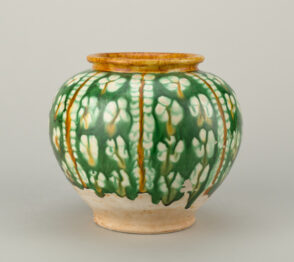 Jar Decorated with Resist Motif