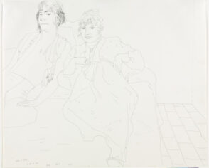 Ossie and Celia at Le Nid de Duc