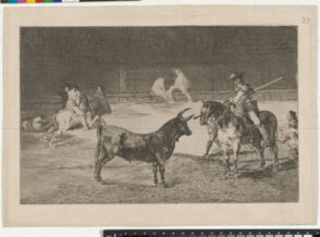 Plate 27 from the series “La Tauromaquia (The Bullfight)”