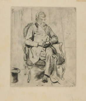 Old Man in an Armchair