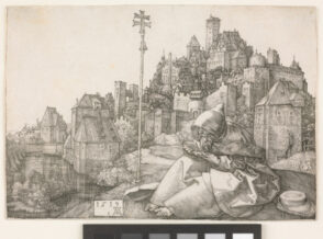 Saint Anthony before a Town