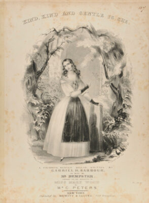 Song Sheet: Kind, Kind and Gentle is She