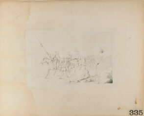 Albert Johnston Crossing the Desert to Join the Southern Army