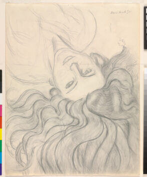 Study for “La Chevelure”