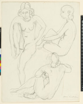 Study for “Les Nymphes”