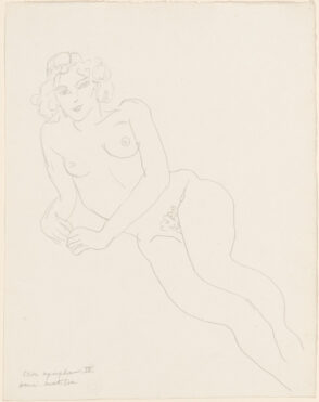 Study for “Les Nymphes”