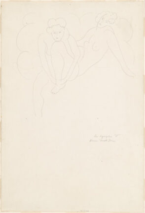 Study for “Les Nymphes”