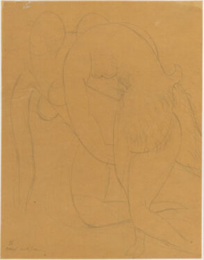 Study for “Nymph and Faun”