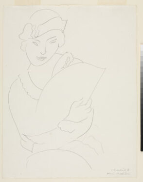 Study for “Fan Belonging to Madame Mallarmé”