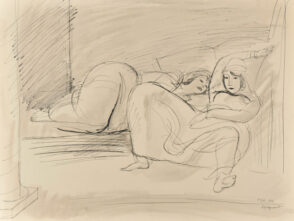 Two Reclining Women