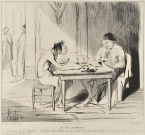 Un joli calembour. – Avez-vous du six, Général?.. – Attendez donc Baron, je vais vous faire une petite culotte qui ne vous irait pas mal dans ce moment ci! hi!hi! hi! hi!….