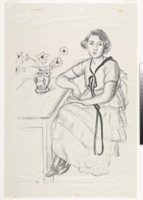 The Yellow Dress with Black Ribbon