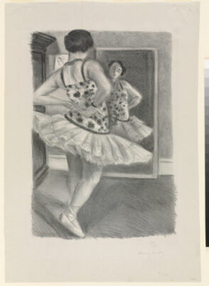 Dancer Reflected in Mirror