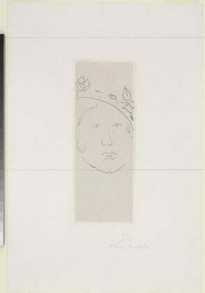 Loulou, Face with Flowered Hat