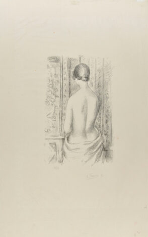 Standing Nude, Back View