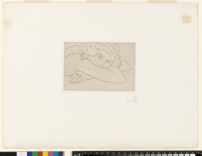 Young Woman with Face Buried in Arms