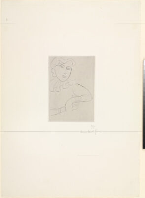 Young Woman with Collar, Hands Crossed