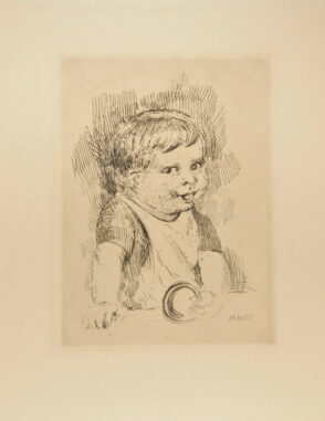 Child with Teething Ring