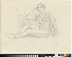 Seated Odalisque and Sketch