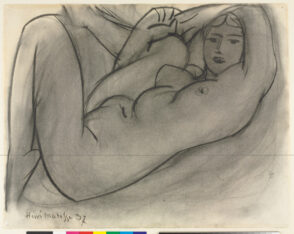 Reclining Nude with Arm behind Head