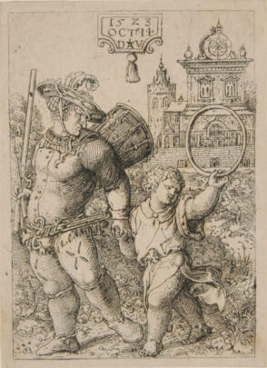 Drummer and Boy with Hoop