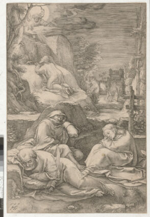 Plate 2 from the series “The Passion”